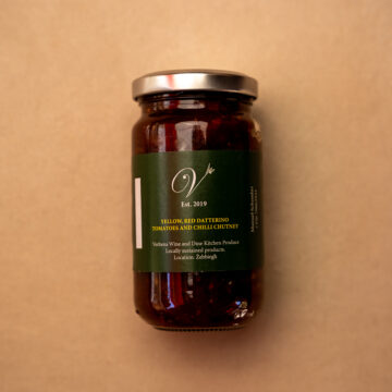 Yellow and Red Datterino Tomato & Chilli Chutney