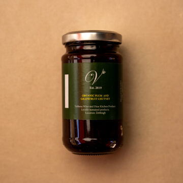 Verbena Organic Plum and Grapefruit Chutney