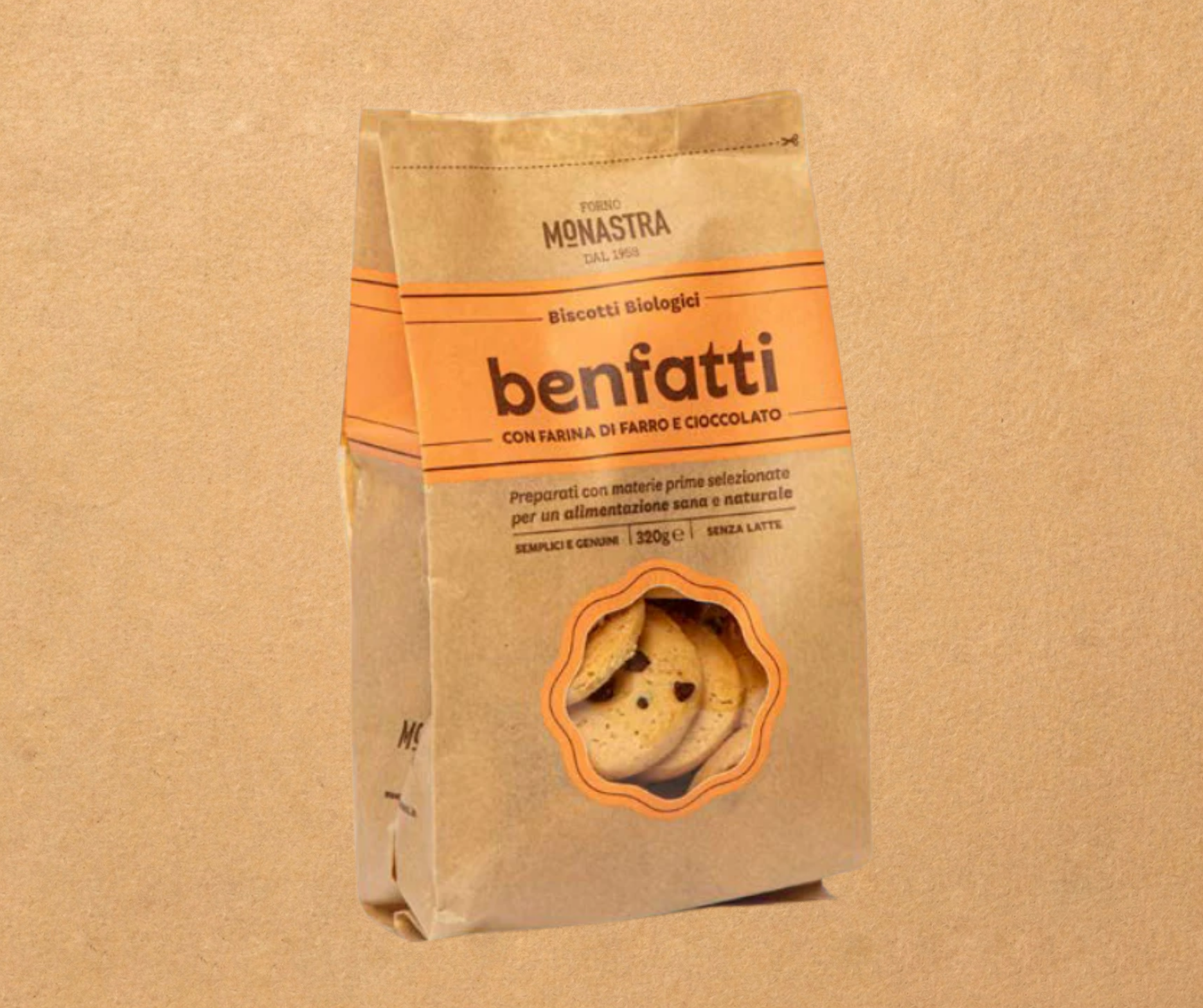 Benfatti con Farina di Farro e Cioccolato