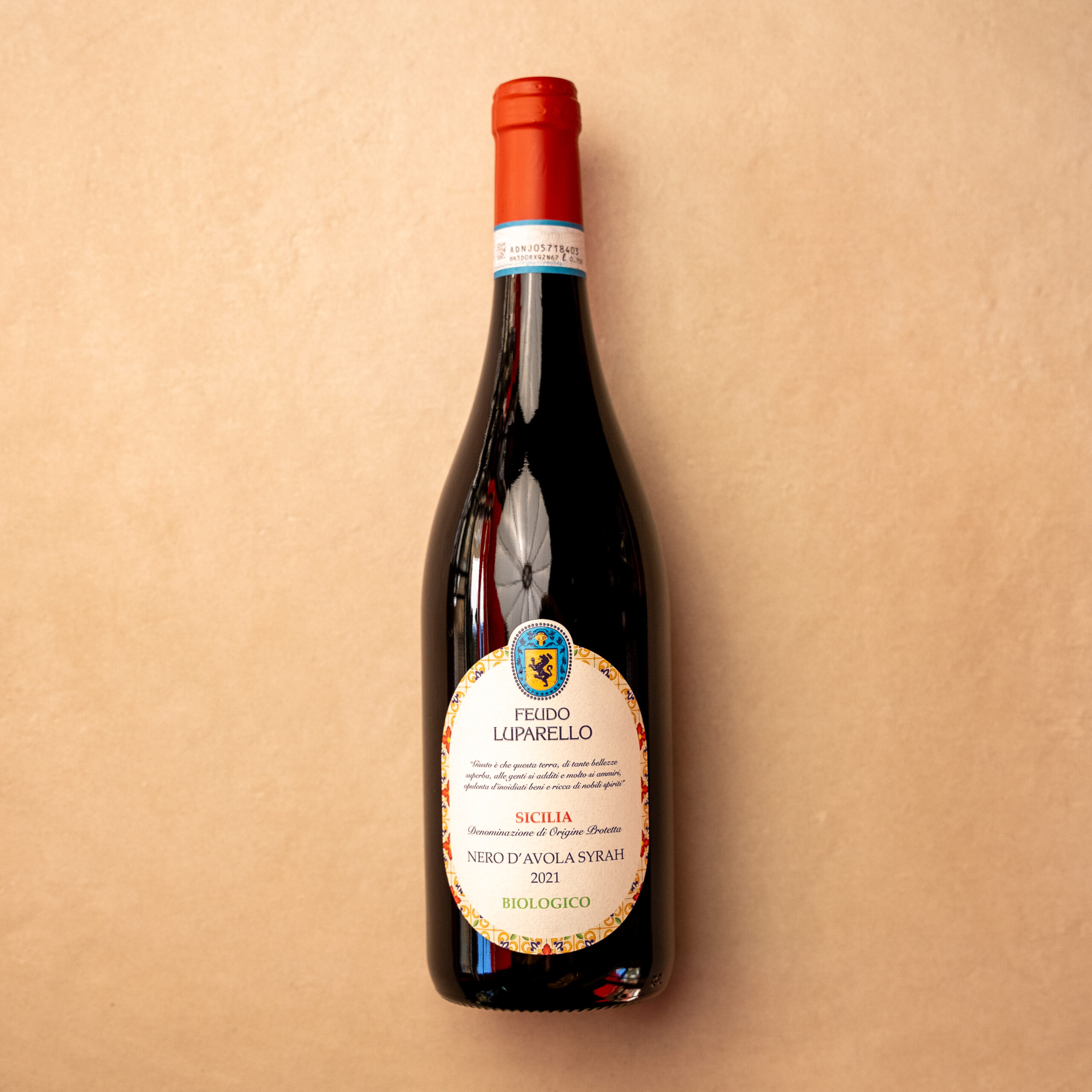 Nero d’Avola Syrah Feudo Luparello