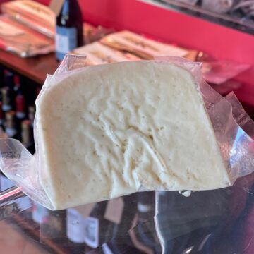Local Aged Sheep Cheese