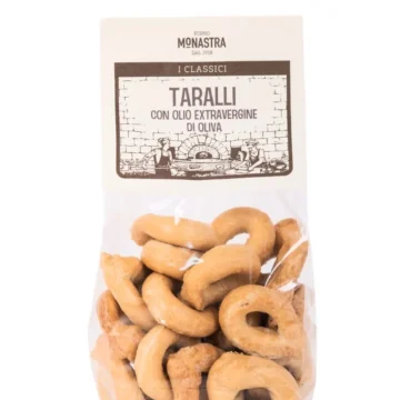 Artisan Sicilian Taralli with Extra Virgin Olive Oil