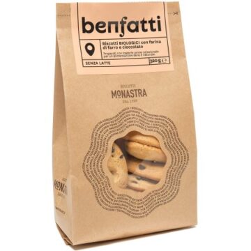 Biscotti Benfatti con Farina di Farro e Cioccolato