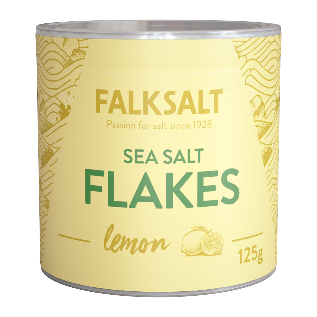 Lemon Flavoured Sea Salt Flakes