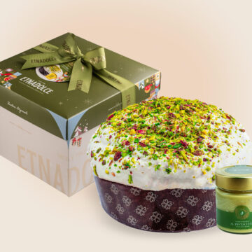 Etnadolce Panettone Gluten free pistacchio + vasetto