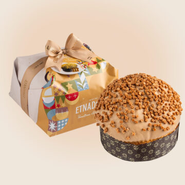 Etna dolce Panettone Vulcano caramello salato