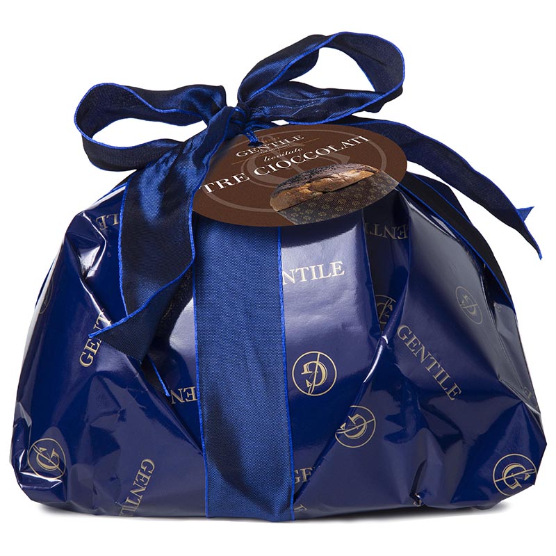 Gentile Panettone Tre Cioccolate 1kg
