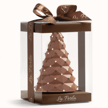 La Perla di Torino Milk Chocolate with spice mix Christmas Tree