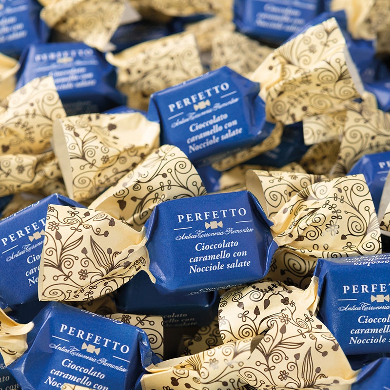 Perfetto Cioccolato Caramello con Nocciole Salate 150g - Image 2