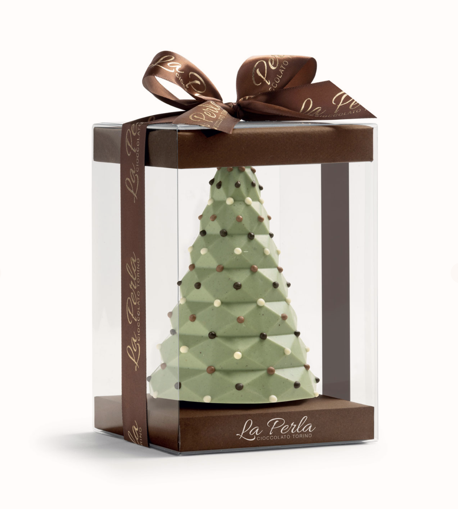 La Perla di Torino Salted Pistachio & White Chocolate Christmas Tree