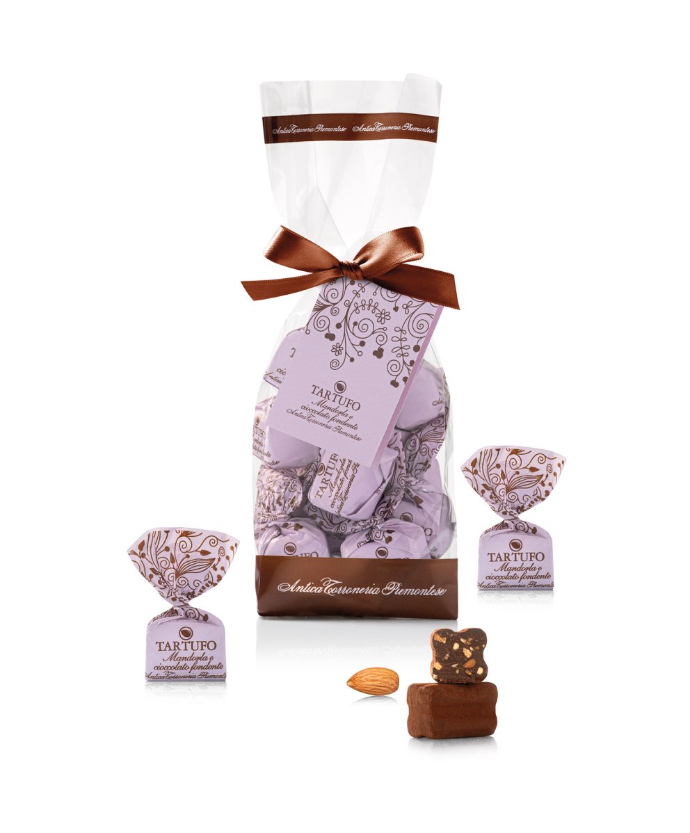 Tartufo Mandorla e Cioccolato Fondente 200g