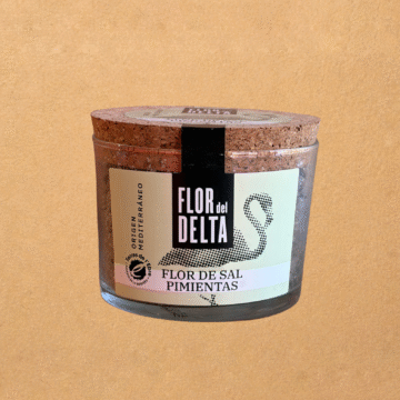 Flor del Delta- Flor De Sal Pimientas